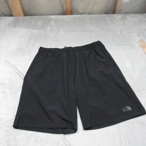 North Face Shorts Mens Large Black Wander 2.0 Performance Stretch Trail Hiking